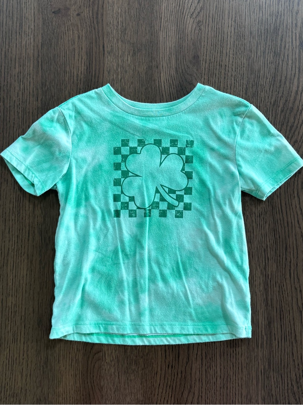 Kids XS (4-5) Green Clover Graphic Tee - celebrate! St Patrick’s Day